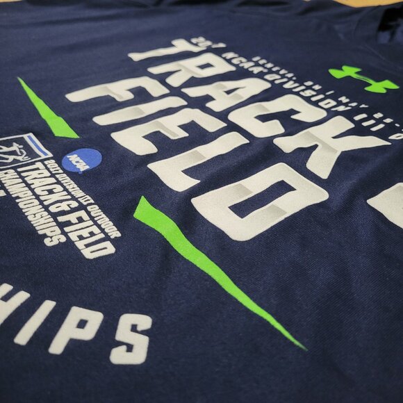 Under Armour HG Heat Gear 2017 NCAA Division III 3 Track & Field Championship Sh - Picture 7 of 7